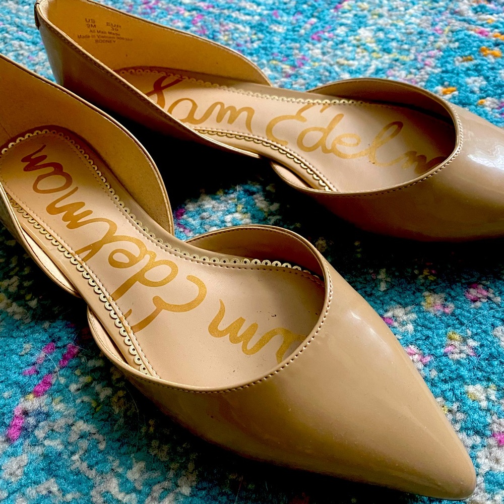 Sam Edelman Rodney nude flats